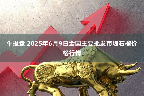 牛操盘 2025年6月9日全国主要批发市场石榴价格行情